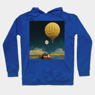 Balloon And Car Hoodie